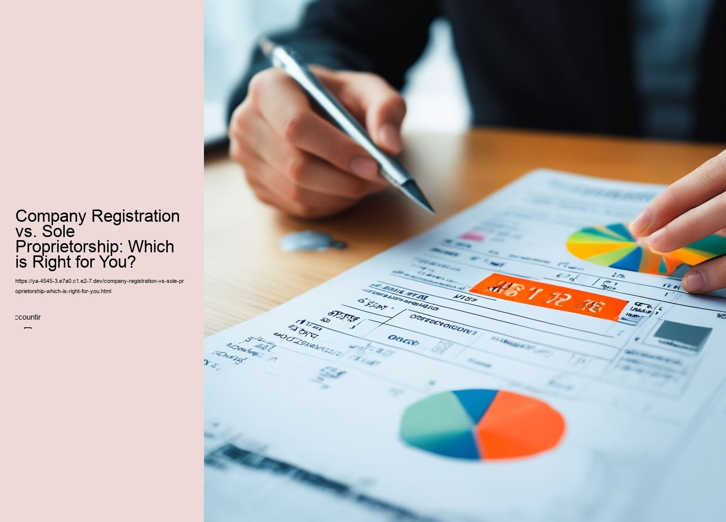 Company Registration vs. Sole Proprietorship: Which is Right for You?